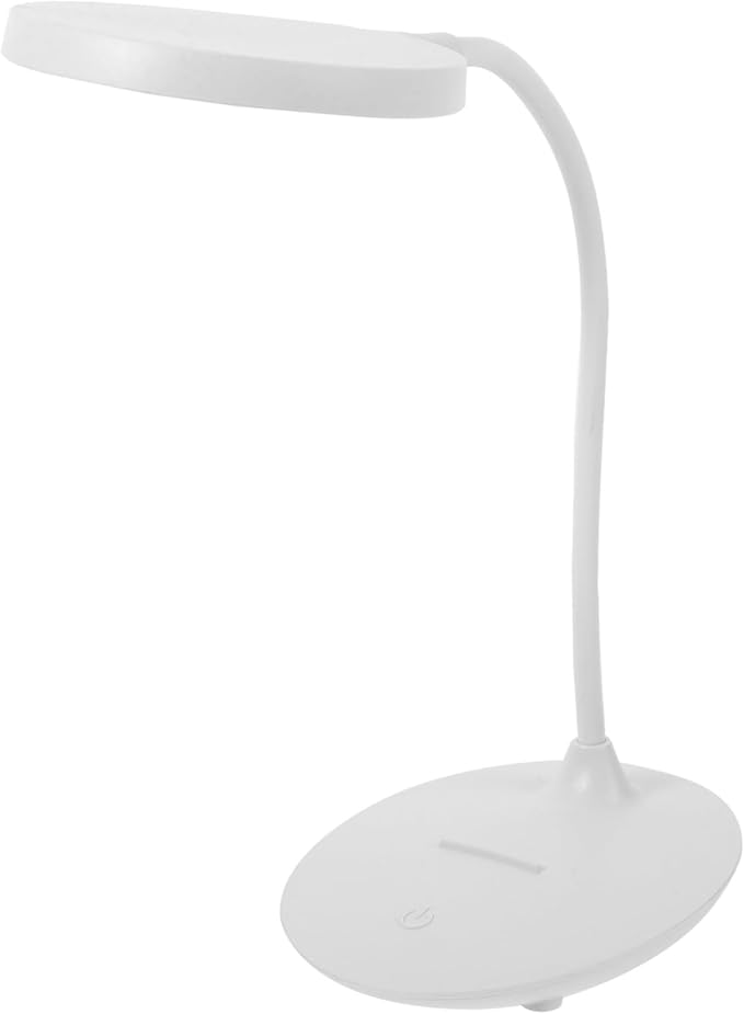 NUOBESTY Dimmable USB Desk Lamp with Angle Eye Caring Reading Light for Office and Study Soft Flicker Lamp with Touch Control Modern Small Desk Light for Comfortable Use