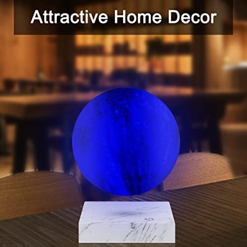 VGAzer Magnetic Levitating Moon Lamp,Floating and Spinning in Air Freely with Gradually Changing LED Lights for Home、Office Decor,Unique Gifts,Night Light