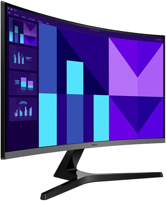 Samsung 27" S3 (S39GD) FHD 100Hz Curved Monitor with Speakers LS27D396GANXZA Bundle with Elite Suite 18, 2X HDMI Cable and Deco Gear CPS Exclusive 26 Month Protection Pack (BEACH-CPS-26M250)