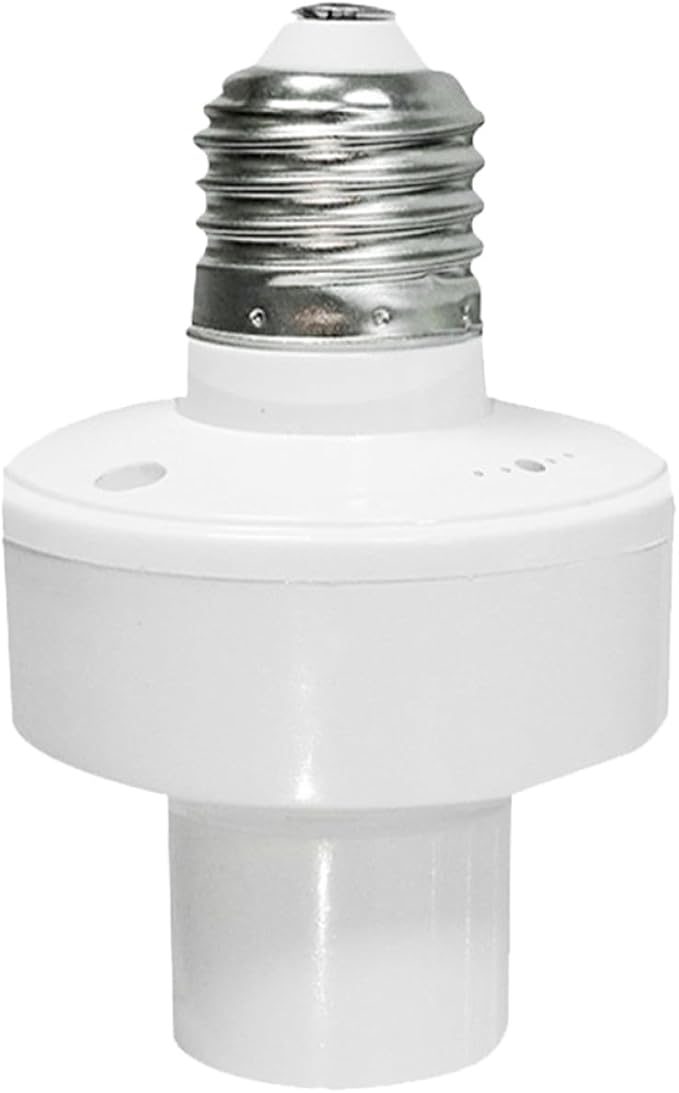 Voice Control Lamp Holder Socket for LED Incandescent Bulbs Offline Voice Activation No App Needed Compatible with Power Base Replacement for Home and Workshop Lighting