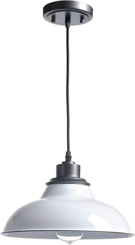 White Pendant Light Fixtures Modern Hanging Pendant Light for Kitchen Island Living Room Dinning Room Nordic Style