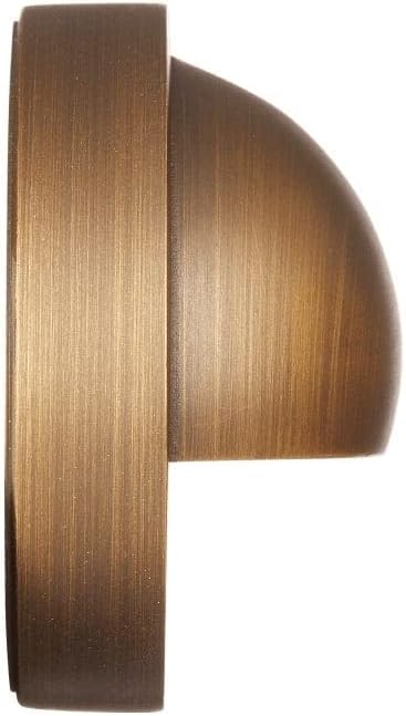 VOLT Cast Brass 12V Deck Light (Bronze) for Low Voltage Landscape Lighting on Outdoor Patio, Railing, Step, Fence & Dock