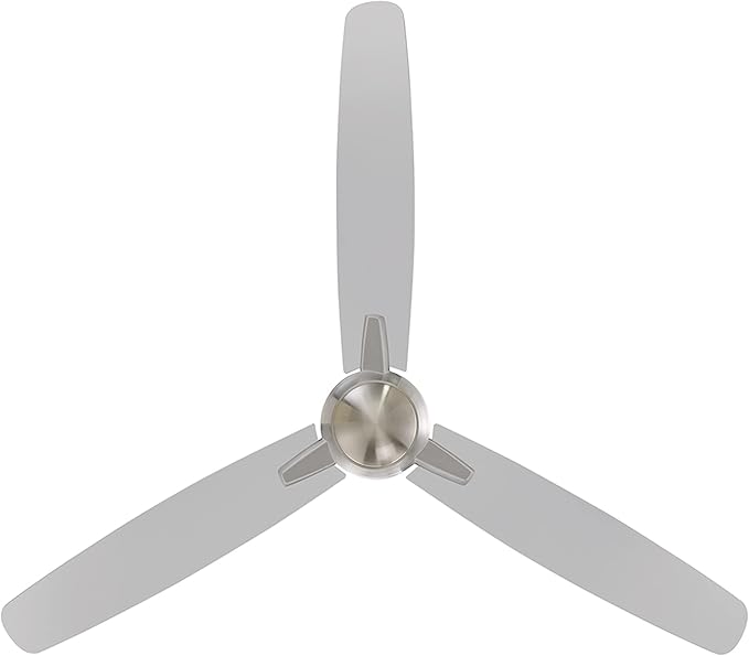 WAC Lighting F-060-BN Blitzen 54" Ceiling Fan & Remote, Brushed Nickel