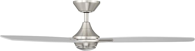 WAC Lighting F-060-BN Blitzen 54" Ceiling Fan & Remote, Brushed Nickel