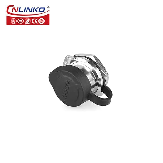 CNLINKO LP20 3 Pin Waterproof Connectors,IP68 Circular Connectors Fast Locking Plug,2-12 Pin Power Connector M20 Male Female Plug,LED Outdoor Lighting Connectors(3 Pin)