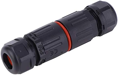 10PCS IP68 Waterproof Connector 3Pin Connector Extension Outdoor Plug Socket Cable Wire Cable for Car Truck Boat Indoor/Outdoor LED Strip Lights