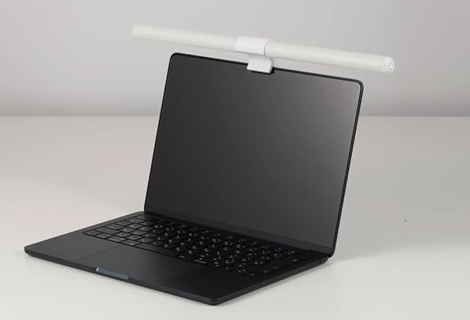 PaletteLife ML-1510WH LED Monitor Light Bar, USB-C Powered Anti-Glare Light, White