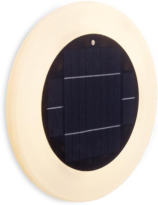 newgarden Papaya 30 Solar Pool Light – Solar + Rechargeable IP68 Waterproof LED with Remote Control, 800 Lumens RGB & Warm White, Dimmable with 12 Colors & 4 Modes