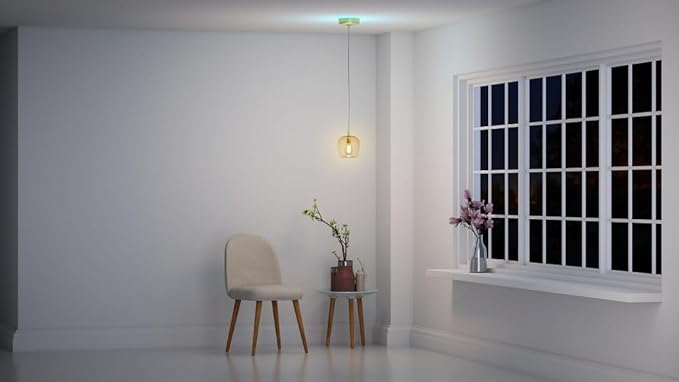SkyPlug SkyX Smart Plug & Play Lighting Base - Mira-Weathered Brass Finish