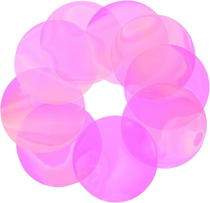 10pcs Sunset Light Atmosphere Light Film Filter for Camera Boys and Girls Room Glow Stars