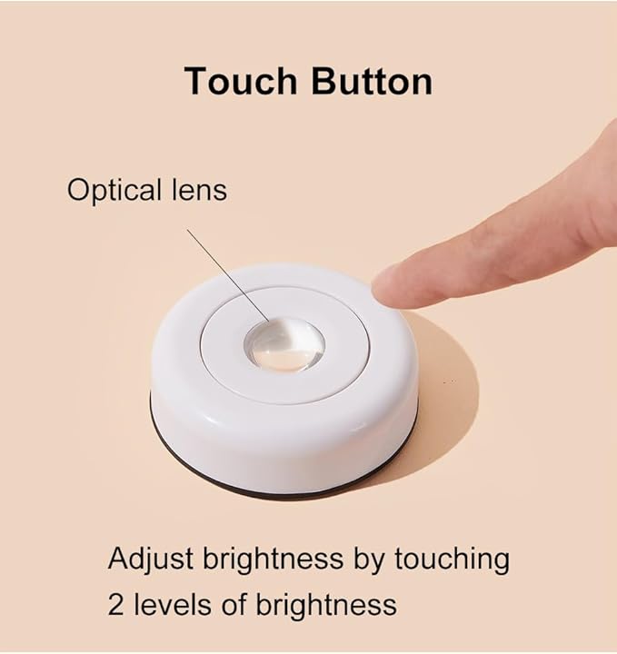 Sunset Visual Lamp Projector - Battery Powered, 2 Levels Brightness & Self-Adhesive LED Lights, Night Light for Home/Bedroom/Party/Photography (Rainbow)