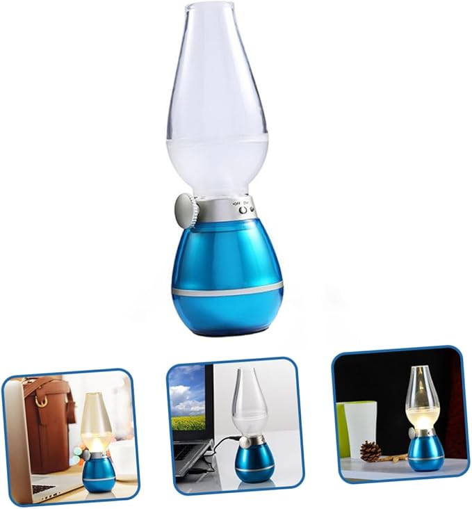 Portable Rechargeable Retro Kerosene Lamp Multi-Functional Lighting for Indoor Use for Home Decor Camping and Nightstands Selection