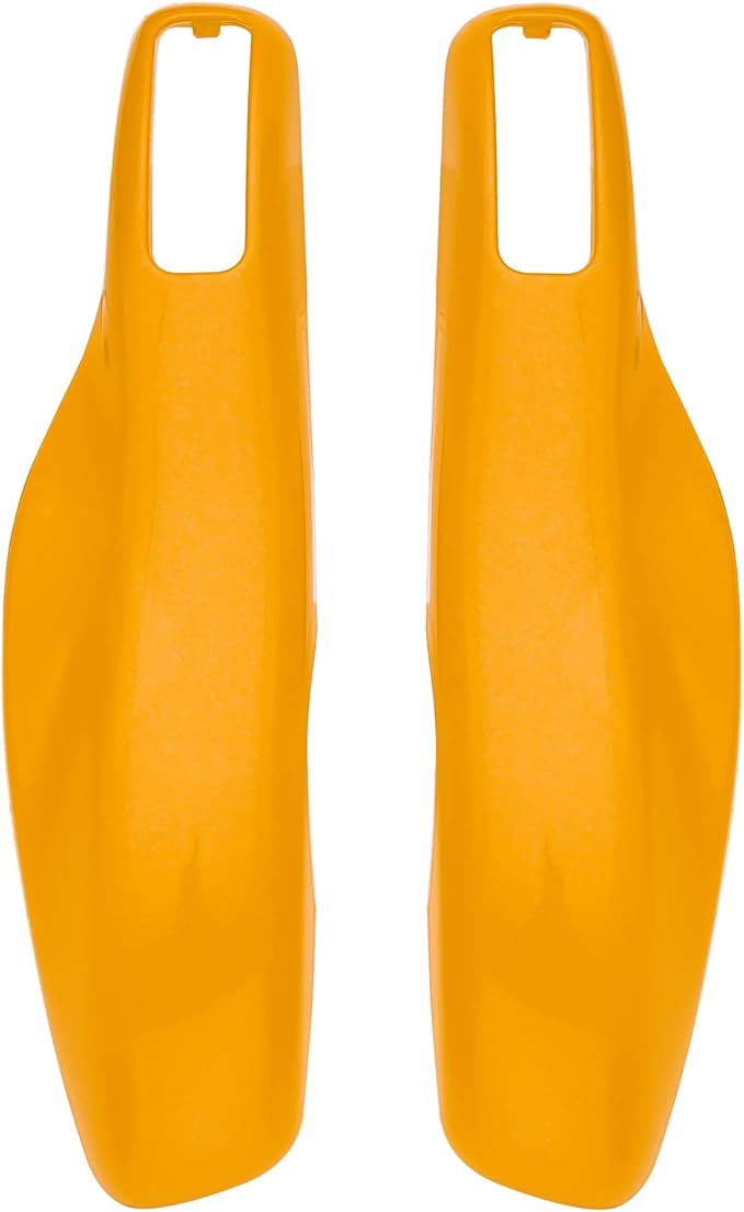 x xotic tech Yellow Smart Remote Key Fob Protector Cover Shell Case Holder Compatible with Porsche Boxster Cayenne Panamera Cayman Macan Carrera 911 991 918 Spyder(Fits 3 Button)