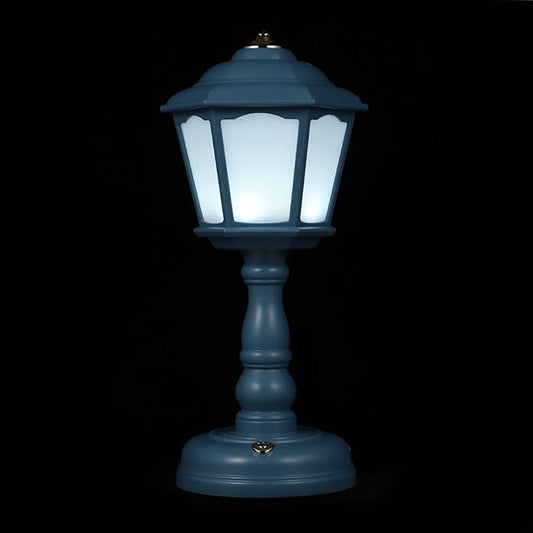 VALICLUD Retro Style Table Lamp Vintage Design USB Rechargeable Nightstand Lamp Level Dimming Mini Bedroom Decorative Light for Cozy Home Ambiance