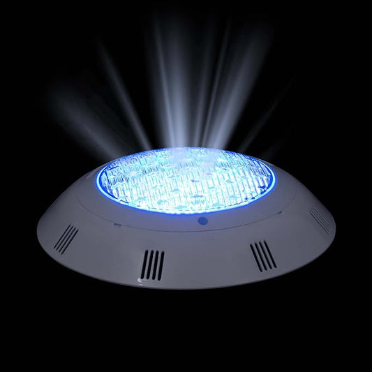 45W 12V LED Pool Light 2500LM RGB Color-Changing Waterproof IP68 Underwater LED Lights 120° Swimming Pool Fountain Pond Colorful Lamp with Remote Controller
