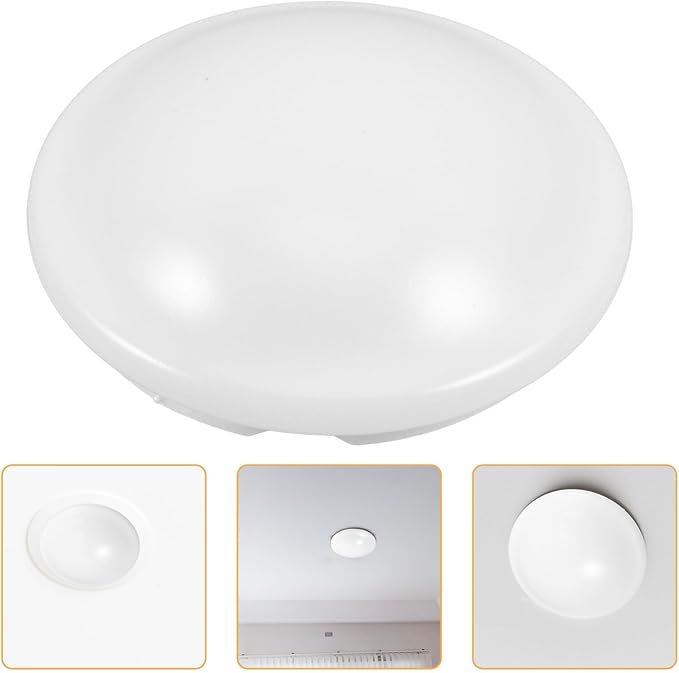 iplusmile Replacement Mushroom Ceil Shade, Plastic White Flush Mount Ceiling Light Cover Lamp Dustcovers for Wall Sconce Chandelier Lamps Ceiling Lighting Fixtures 18.7cm