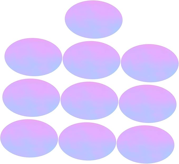 Sunset Ambient Light Film 2.59X2.59 Inch Light Tint Film for Led Lights Room Decor Photography Mood Lighting Filter for Bedroom Living Room