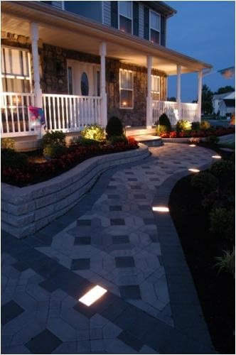 Residential Paver Lights 4" x 8" for Walk, Patio, Driveway, & Pool Deck Installation , Individual