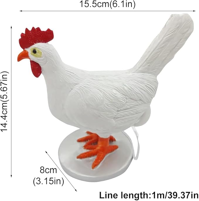 3D Egg-Laying Chicken Lamp - USB LED Table Light, DIY-Friendly & Compact | Ideal Easter/Birthday Gift for Chicken Lovers, Whimsical Home Decor