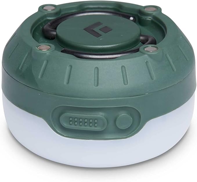 BLACK DIAMOND Moji R+ Rechargeable Lantern | Micro-USB Charging | 200 Lumens | Compact, Dimmable Light for Camping & Outdoor Use | Azurite