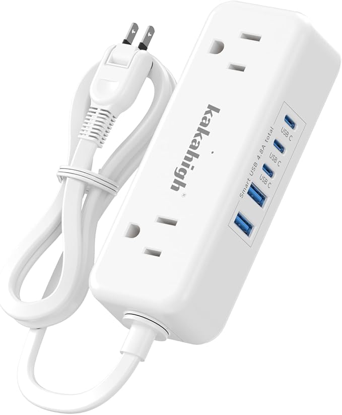 US to Japan Adapter, 1875W 2 Prong Extension Cord 5 FT with 180 Rotating Flat Plug, Type A Travel Adaptor for USA to Japanese Tokyo Canada Mexico Philippines Peru China Colombia