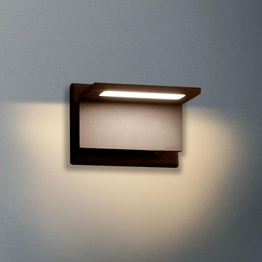 Outdoor LED Wall Sconce – Modern Waterproof Lantern Fixture for Porch, Patio & Garden