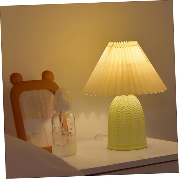 Vaguelly Modern LED Desk Lamp Stylish Night Light with Dimmable Warm Glow for Bedroom Office Nursery USB Interface Brightness for Cozy Atmosphere