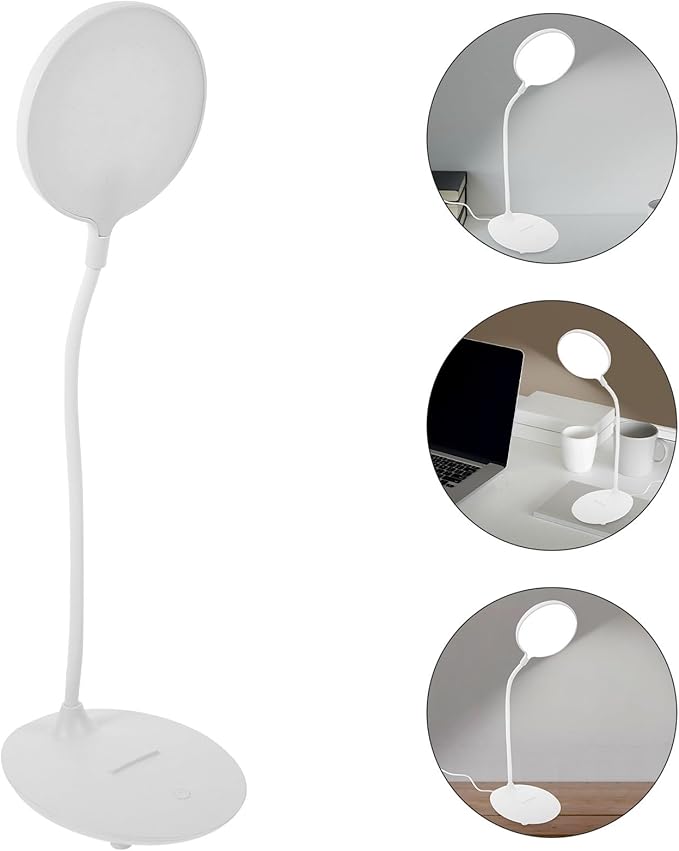 Dimmable USB Charging LED Desk Lamp Eye-Caring Table Light for Office Reading with Touch Control Soft Illumination Suitable for Study and Work