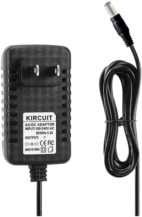 24V AC/DC Adapter Compatible with Govee H6078 RGBIC Floor Lamp LED Wi-Fi App Control Smart lamp DC24V 24 V 24.0V 24 Volt 24 Volts 24VDC Switching Power Supply Cord Cable Battery Charger PSU