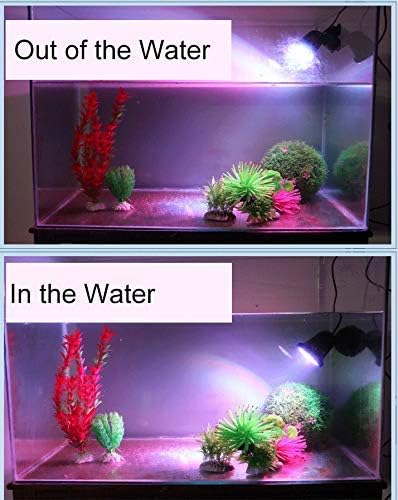 iMeshbean 12-LED Led Submersible Pond Lights,Set of 4/6 Underwater Pool Fountain Waterfall Lights PL1LED with Color Lens (Set of 5 with Remote Control)