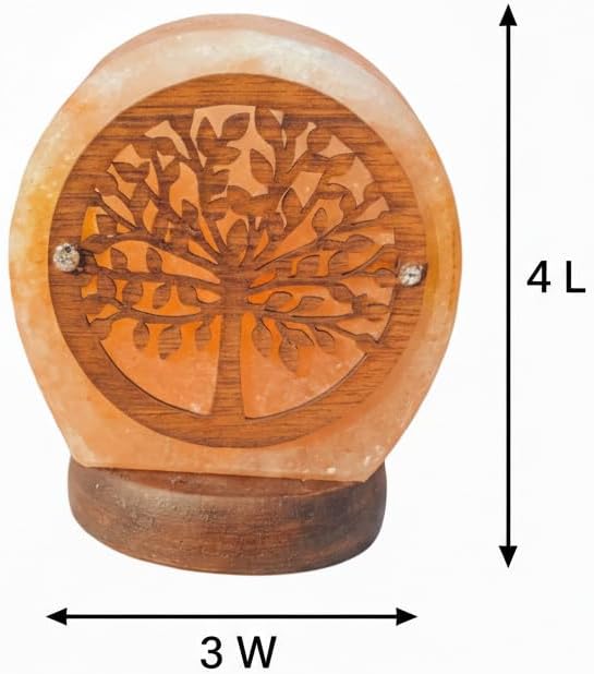 HL Himalayan Pink Salt USB Multi Colored lamp (Tree)