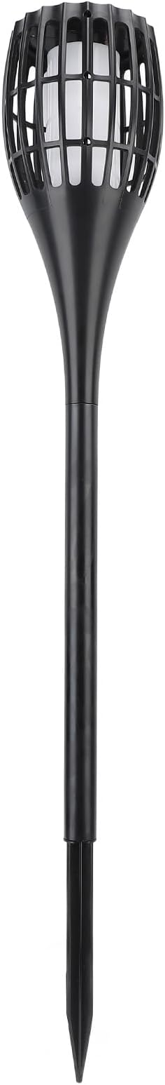 Illuminate Your Outdoor Space with Solar Tiki Torches for Outside! Experience The Realistic Flickering Flame of Solar Tiki Torches with Flickering Flame. Warm Yellow, Waterproof