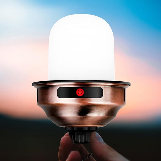 SUPVOX Led Camping Light for Tent 3 Dimming Levels Portable Rechargeable Lantern for Outdoor Activities