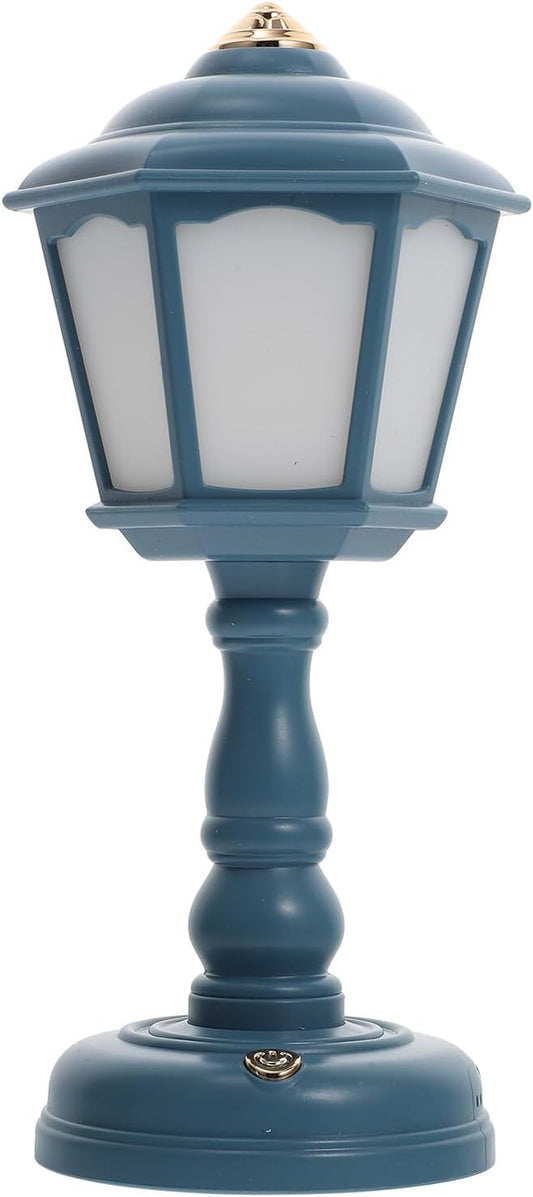 USB Rechargeable Retro Mini Table Lamp Vintage Style Nightstand Light Level Dimming for Bedroom Decor Soft Touch Surface Household Night Lamp