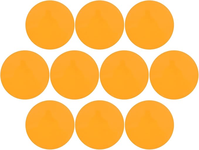 Sunset Ambient Light Film 2.6 Inch Transparent Orange Filter Sheet for Atmosphere Lighting and Multi-Color Sunset Lamp Effects