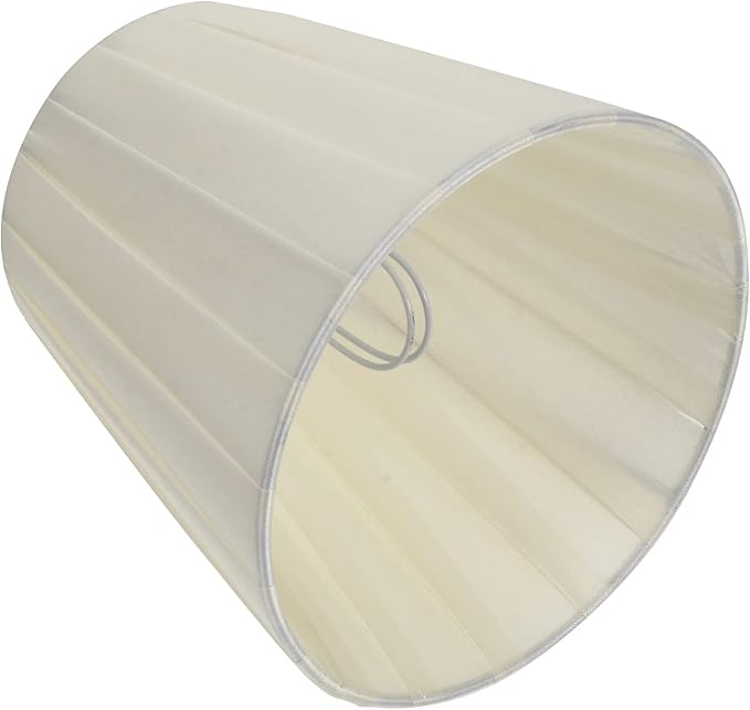 Wall Lamp Small Lamp Shades 1pc Cloth Lampshade Pleated Lamp Shade Clip On Bulb Light Covers Lamp Shade for Bedroom Table Lamp Floor Light, Beige Wall Lamp Small Lamp Shades