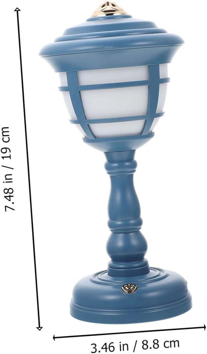 Angoily Smart USB Table Lamp Retro Palace Lantern Ornaments Desk Lamp Aesthetic Cordless Night Light