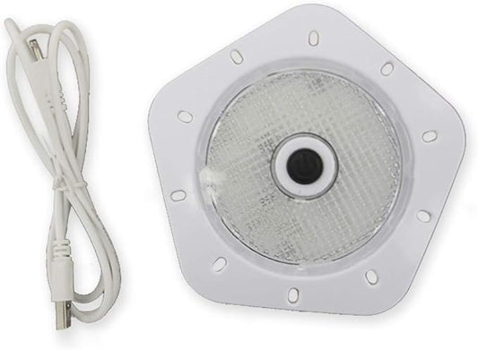 Aqua Select Waterbright Magnetic Rechargeable LED Light for Above Ground Pools | 100% Waterproof | 8 Color Combinations