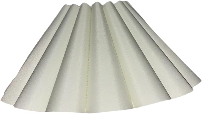 Generic Cloth Lampshade Floor Lamp Shade Simple Decorative Easy Assembly Petal Table Lamp Shade Floor Light Cover for Home Decor, White
