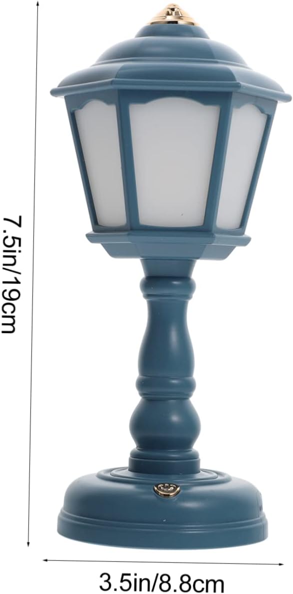 Retro Palace Lantern Bedroom Night Light Rechargeable Table Lamp USB Mini Desk Decor