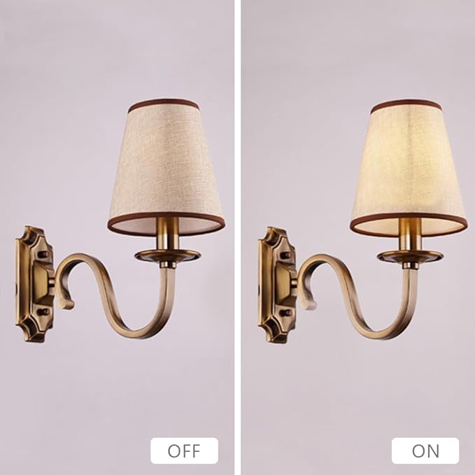 Aiwen Vintage Modern Wall Sconce Wall Lamp Wall Light Solid Brass Fitting Fixture 1 Light