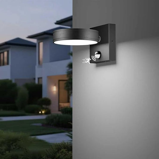2025 NEW Motion Sensor Outdoor Lights 360° Adjustable Aluminum Outdoor Wall Sconce,1500LM LED Porch Light,Exterior Lighting fixtures Waterproof 3000K/4000K/5000K Front Porch Light for Garage Enterway