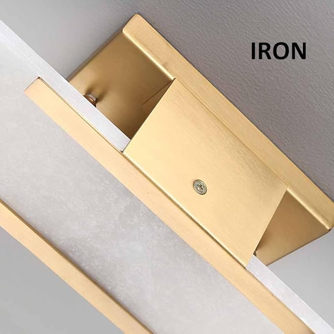 Natural Alabaster Wall Sconces Set of 2 Marble Wall Lamp Bathroom Vanity Light Fixtures Alabaster Sconce Lighting White Stone Wall Mount Lamp for Bedroom Living Room Hallway Stairs Kitchen