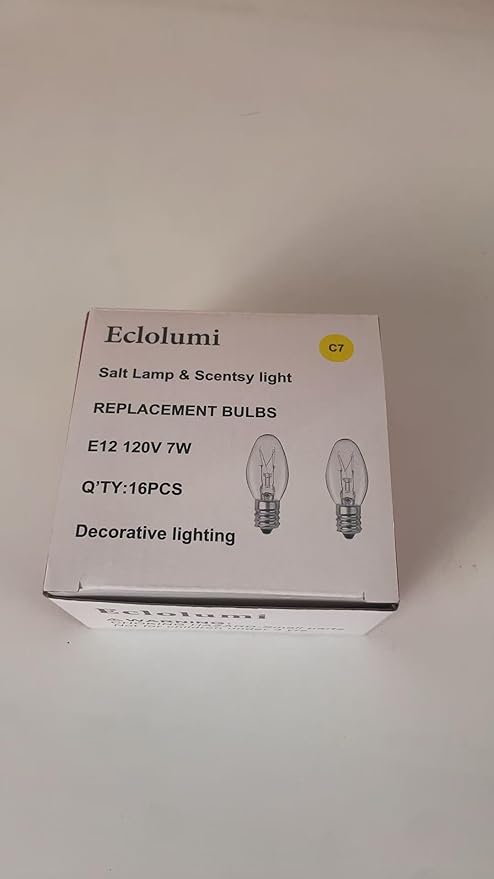 Night Light Bulbs - 7 Watt Light Bulbs Suitable for Night Lights - Warmwhite - Dimmable,16 Packs (Night Light Bulb 7w)