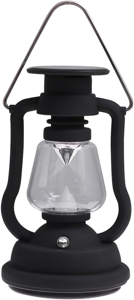 Solar Retro Horse Lamp Rechargeable Camping Light Led Lantern for Hiking USB Powerbank Outdoor Tent Light