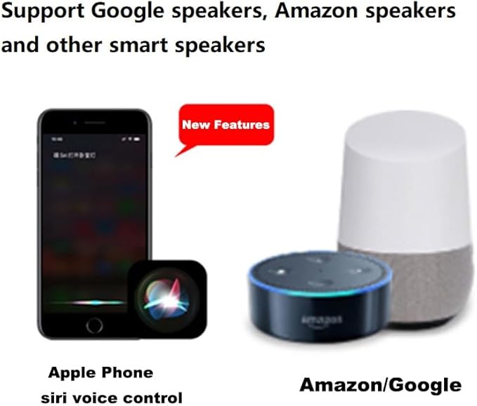 QIACHIP Smart WiFi Bulb Socket E26 E27 Light Bulb Adapter,Wireless Smart 2.4G Remote Control Lamp Base Holder,eWeLink APP Remote Timer and Group Control,Voice Control with Alexa and Google