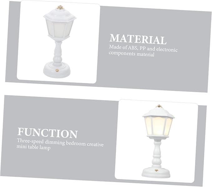 Lamp Dimmable Nightstand Light Retro Mini Lamp USB Charging Vintage Palace Lantern Decor