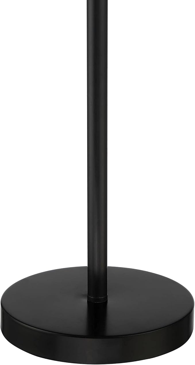 360 Lighting Rhys Mid Century Modern Cottage Mushroom Accent Table Lamps 19 1/2" High Set of 2 Black Metal Dome Shade Decor for Living Room Bedroom House Bedside Nightstand Home Office Family
