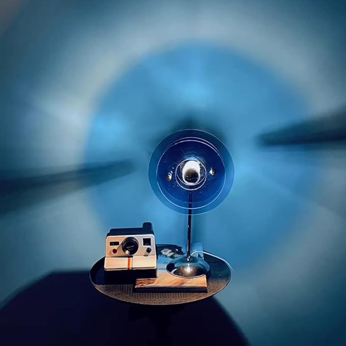 Sunset Table Lamp Projection Rainbow Night Light Atmosphere Home Decoration USB LED Photography Lighting for Wall Decor Lights (Colourful)