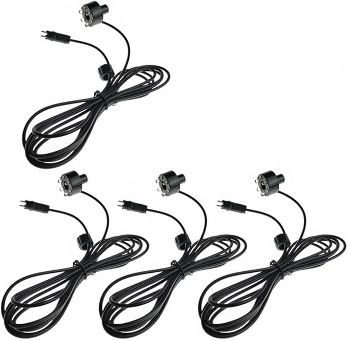 Wholesale Fountain Submersible LED Light Fountain Ring (6-LED no AC Plug) for Garden, Square, Yard (Multicolor,4)